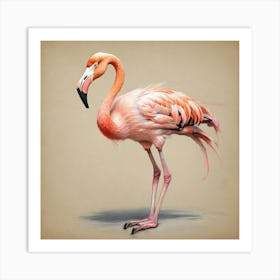 Flamingo 53 Art Print