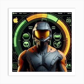 Halo 3 14 Art Print