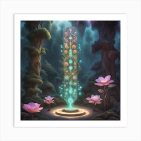 Tree In The Forest Art Print