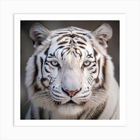 White Tiger 2 Art Print