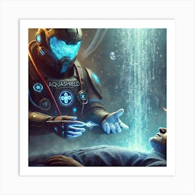 Aquashield Engineers Healing Art Print