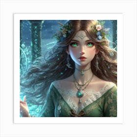 Fairy Girl 2 Art Print