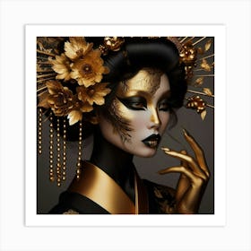 Geisha 204 Art Print