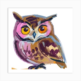 Owl 11 Art Print