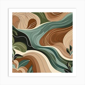 Abstract Painting 1 Art Print