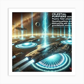 Celestial Purifiers Plasma Field Generators Art Print