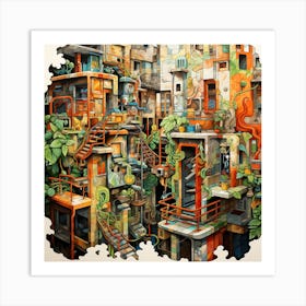 Cityscape 36 Art Print