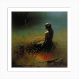 'The Mermaid' Art Print