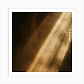 Cross Footage Art Print