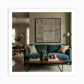 Living Room Wall Art Art Print