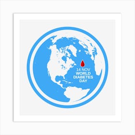 No World Diabetes Day Art Print