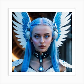 Blue Angel 3 Art Print