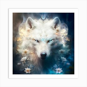 White Wolf 2 Art Print