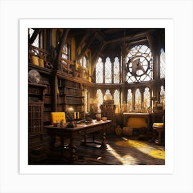 Library 12 Art Print