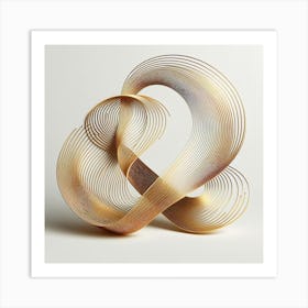 Spiral Sculpture Art Print