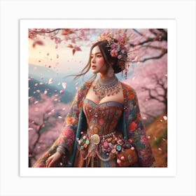 Chinese Woman 1 Art Print