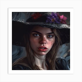 Witches Hat 2 Art Print