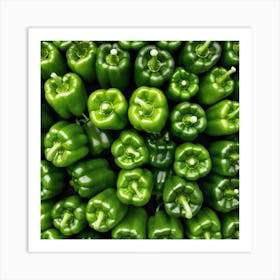 Green Peppers 2 Art Print