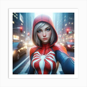 Spider - Woman 1 Art Print