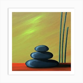 Zen Meditation Art Print