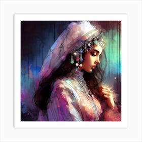 Exotic Beauty Artwork 183 Art Print