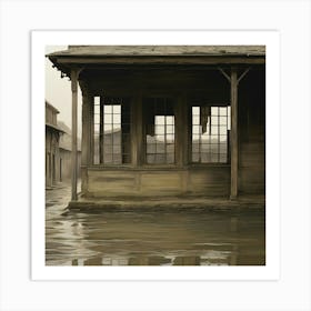 Flooded Street Art print Art Print