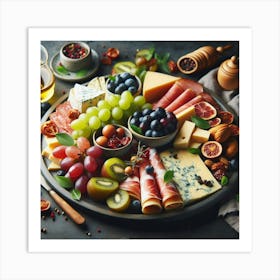 Cheese Platter 7 Art Print