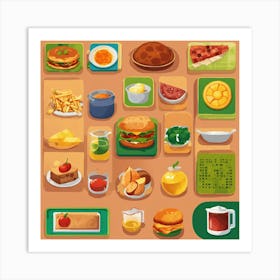 Icon Size And Shape Art Print