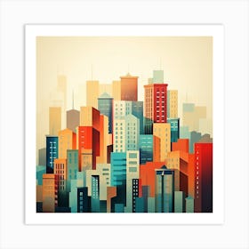 An Urban Sky Art Print