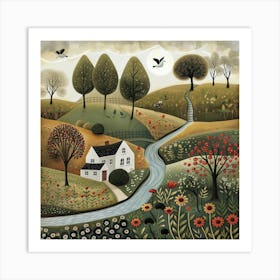 Country Road Art Print