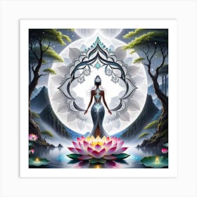 Lotus Flower 6 Art Print