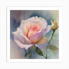 Pink Rose 2 Art Print