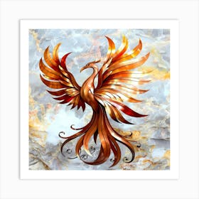 The Mythical Rebirth Art Print