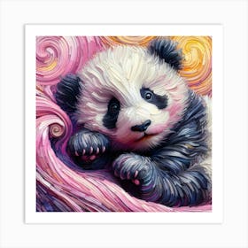 Panda Bear 16 Art Print