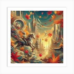 Asian Fantasy Art Print