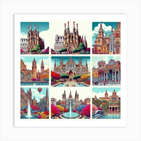 Sagrada Familia Art Print