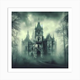 Haunted Castle Art Print