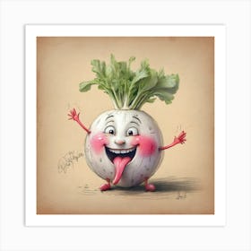 Turnip Art Print