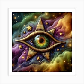 Eye Of All Seeing Art Print