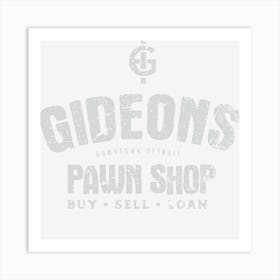 Gideons Pawn Shop Art Print