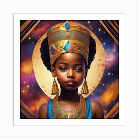 Divine Melanin Princess 222 Art Print