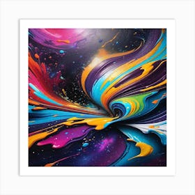 Abstract Painting 114 Art Print