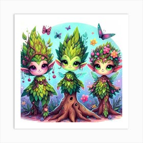 Fairy Elves 1 Art Print