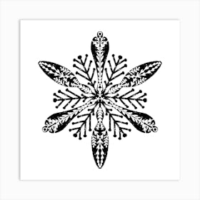 Snowflake 33 Art Print