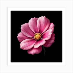 Pink Flower 1 Art Print