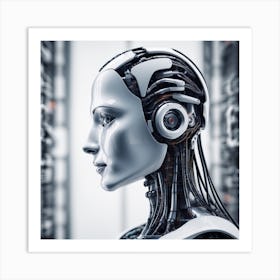 Cyborg 21 Art Print