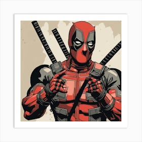 Deadpool Art Print