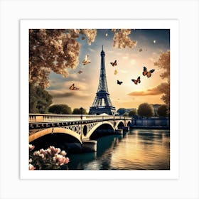 Paris Eiffel Tower 115 Art Print