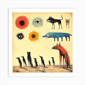 Some Of The Dogs XXIV Art Print