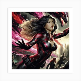 Avengers 3 Art Print